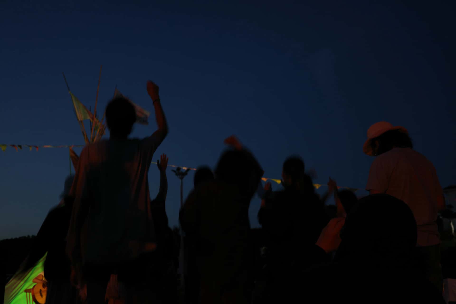 Festival malam Kamp Musik Perdamaian Gangjeong