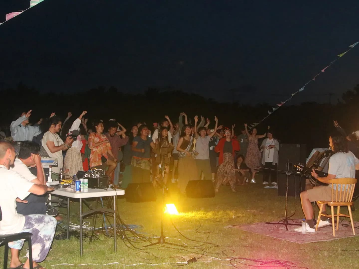 제주 강정마을 평화 음악 캠프 풍경