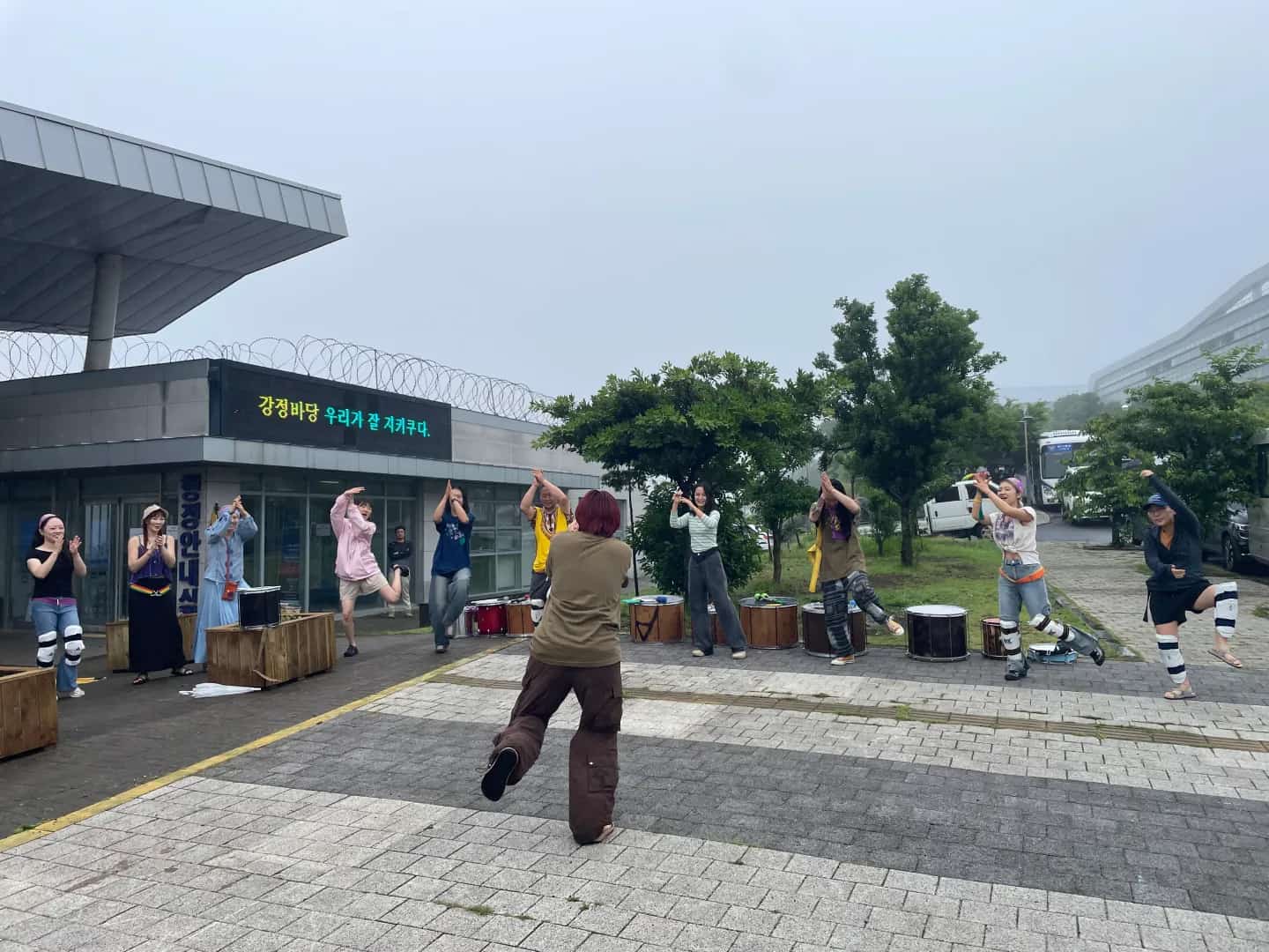 2025년 강정피스앤뮤직캠프 현장 사진