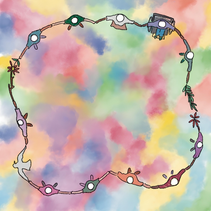 Uma mensagem ardente em tom frio — Lee Seoyoung desenha solidariedade em “We”